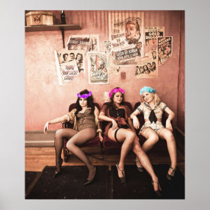 Sucker Punch Boudoir Blume Crown Poster