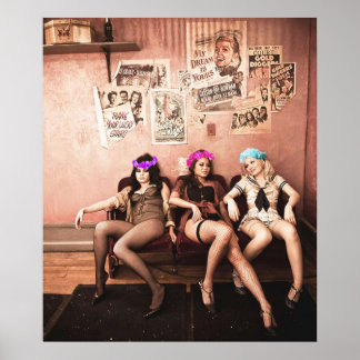 Sucker Punch Boudoir Blume Crown Poster