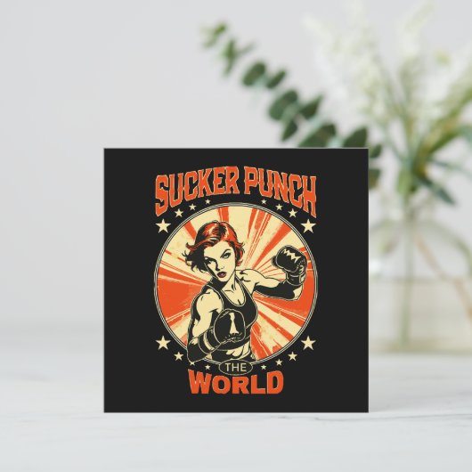 Sucker Punch der Welt (Stehend Vorderseite)