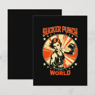 Sucker Punch der Welt Begleitkarte