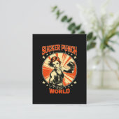 Sucker Punch der Welt Begleitkarte (Stehend Vorderseite)