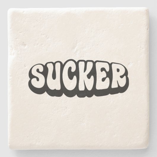 SUCKER STEINUNTERSETZER (Vorderseite)