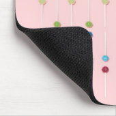Suckers Lollypop Candy Rainbow Mousepad (Ecke)