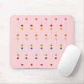 Suckers Lollypop Candy Rainbow Mousepad (Mit Mouse)