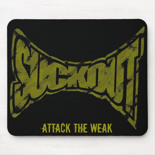 SUCKOUT Marke Mousepad (Vorne)