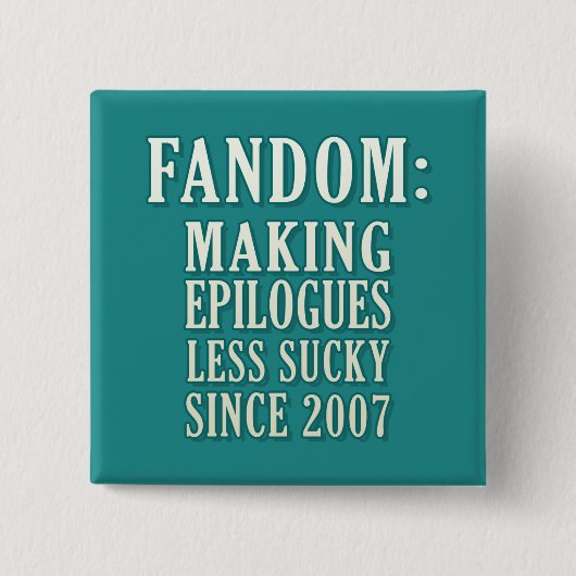 Sucky Epilogues Button (Vorderseite)
