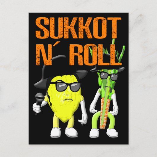 SUCOT N ROLLE 2 POSTKARTE (Vorderseite)