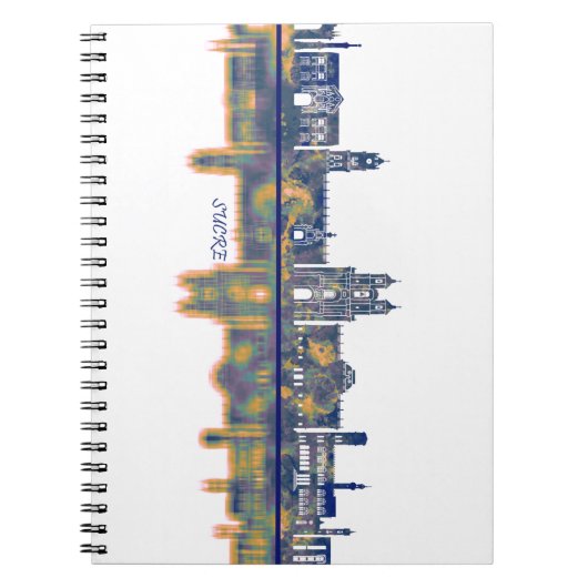 Sucre Skyline Notizblock (Vorderseite)