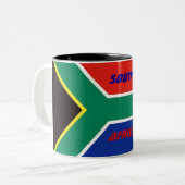 SÜD, AFRIKA ZWEIFARBIGE TASSE (Vorderseite Links)