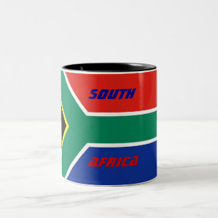 SÜD, AFRIKA ZWEIFARBIGE TASSE
