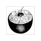 Süd Ambrosia Coconut Marshmallow Fruchtsalat Gummistempel (Prägung)