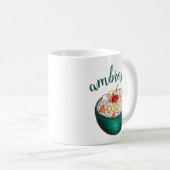 Süd Ambrosia Coconut Marshmallow Fruchtsalat Kaffeetasse (VorderseiteRechts)