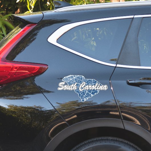 Süd-Carolina Aufkleber (Auto Seite)