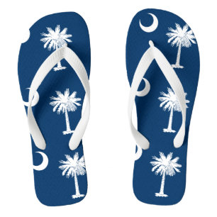 Süd-Carolina-Flagge Badesandalen