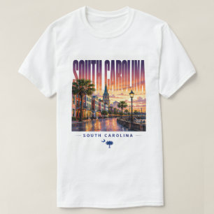 Süd-Carolina Historische Uferpromenade Southern Ch T-Shirt