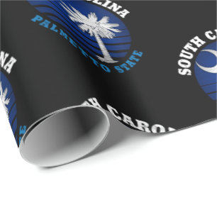 SÜD CAROLINA PALMETTO-STAATSFLAGGE GESCHENKPAPIER