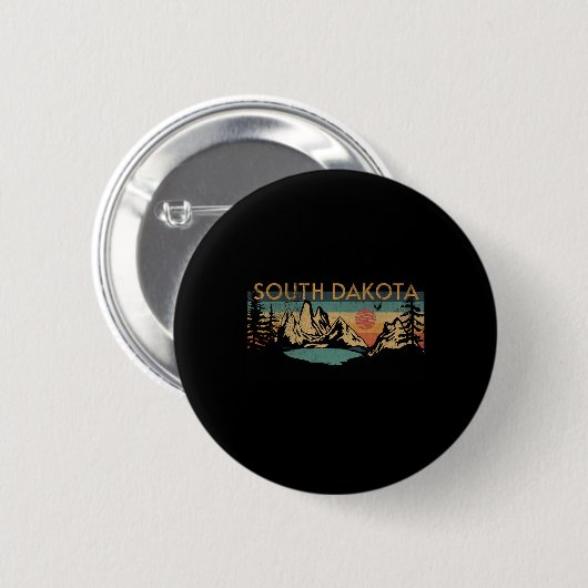 Süd-Dakota  Button (Vorne & Hinten)