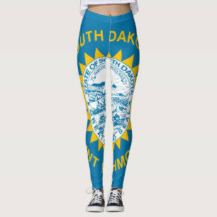 Süd-Dakota-Flagge Leggings