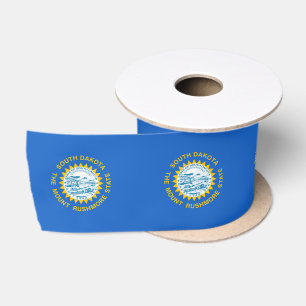 Süd-Dakota-Flagge Satinband