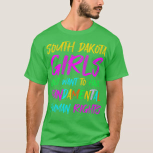 Süd-Dakota-Mädchen Wollte einfach, Grundlegendes z T-Shirt