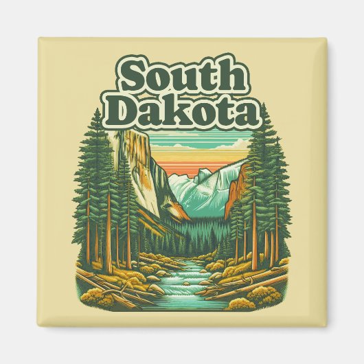 Süd-Dakota Magnet (Vorne)