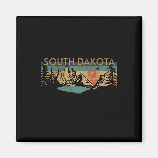 Süd-Dakota  Magnet (Vorne)