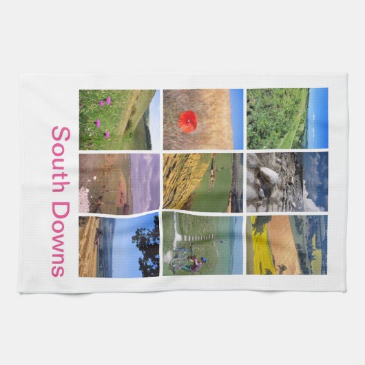 Süd-Downs Geschirrtuch (Horizontal)