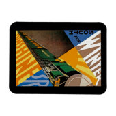 Süd für Winter Sunshine Magnet (Horizontal)