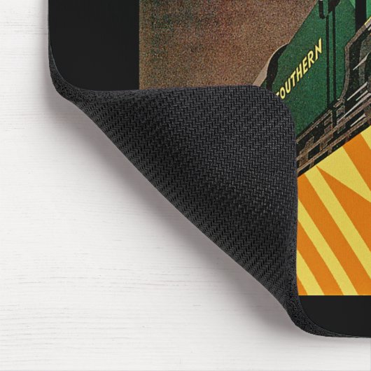 Süd für Winter Sunshine Mousepad (Ecke)