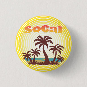 Süd-Kalifornische Palmen Button
