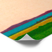 Süd-Lachs-Label - Seattle, WA Poster (Ecke)