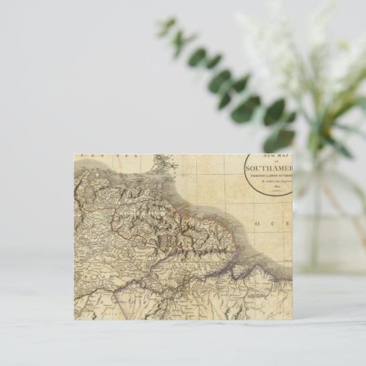 Süd-Nord Postkarte (Stehend Vorderseite)