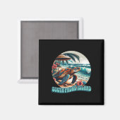 Süd Padre Insel _1  Magnet (Vorderseite/Rückseite)