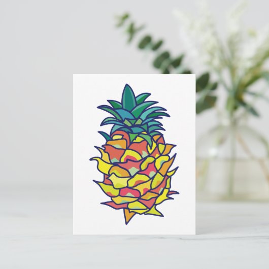 Süd Postkarte (Stehend Vorderseite)