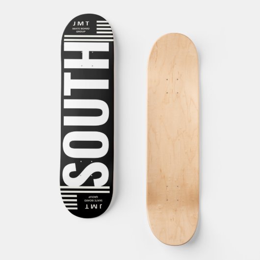SÜD. Skateboard (Vorderseite)