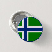 Süd-Uist-Flagge Button (Vorne & Hinten)