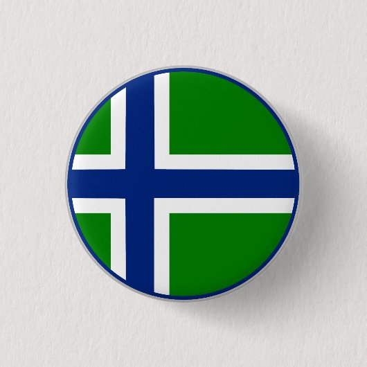 Süd-Uist-Flagge Button (Vorderseite)