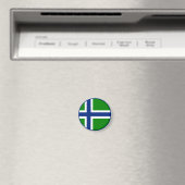 Süd-Uist-Flagge Magnet (In Situ (Geschirrspüler))