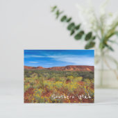 Süd-Utah-Wildblumen Postkarte (Stehend Vorderseite)