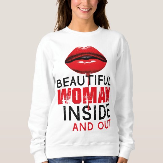 Sudadera Beautiful Woman Sweatshirt (Vorderseite)