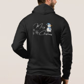 Sudadera con estampado de muñeco de nieve hoodie (Rückseite)