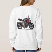Sudadera Cool Biker y Gafas Sweatshirt (Rückseite)