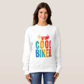 Sudadera Cool Biker y Gafas Sweatshirt (Vorne ganz)