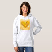 sudadera corazón de flores en la arena  hoodie (Vorne ganz)