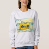 Sudadera de equipo de música con flores  sweatshirt (Vorderseite)