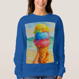 Sudadera de helado colorido sweatshirt