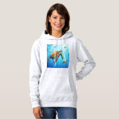 Sudadera de tortugas en el mar hoodie (Vorne ganz)