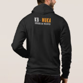 Sudadera Eat, Sleep, Mantrailing - Add Your Dog's Hoodie (Rückseite)