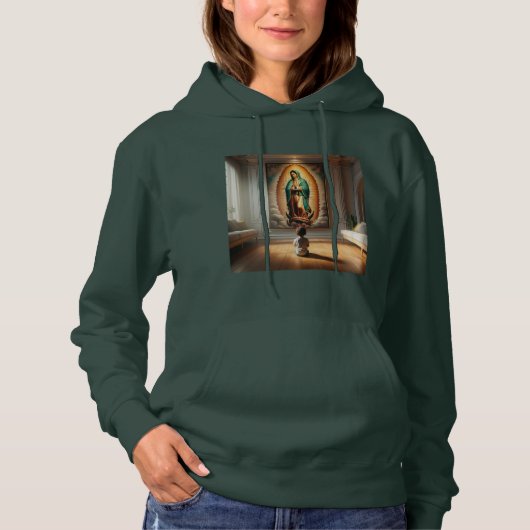 sudadera guaalupana hoodie (Vorderseite)