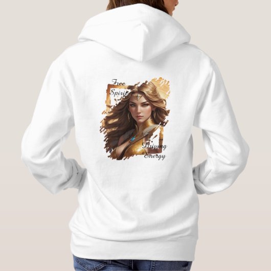 Sudadera Hoodie Lady Sagitario (Rückseite)